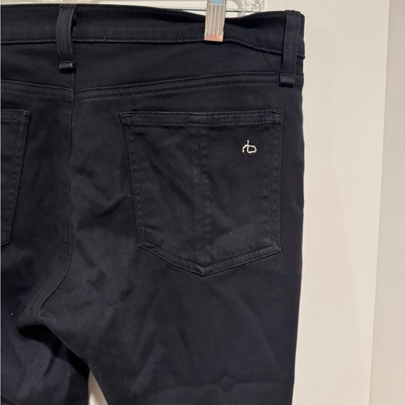 rag & bone Black Skinny Jeans High-Rise Stretch - Picture 6 of 7